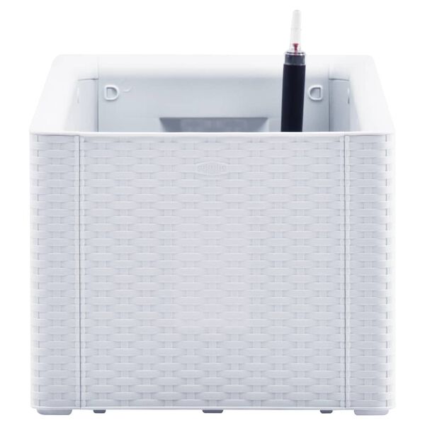 vidaXL Raised Bed White PP (polypropylene) Large Planters Raised Bed