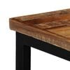 vidaXL Console Table Natural wood Solid Reclaimed Teak Medium Durable