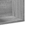 vidaXL Wall Cabinet Grey Sonoma Engineered Wood Large Wall Cabinet