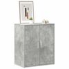 vidaXL Shoe Cabinet Concrete Grey Engineered Wood Medium Shoe Cabinet