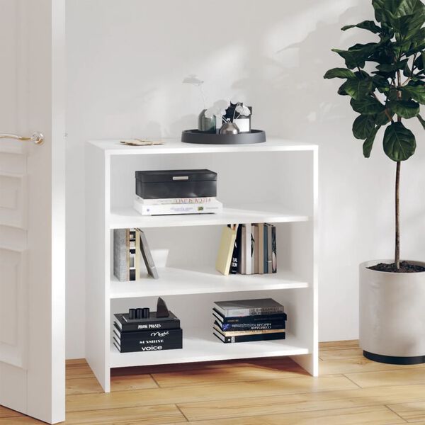 vidaXL Sideboard White 27.6"x15.9"x29.5" Engineered Wood
