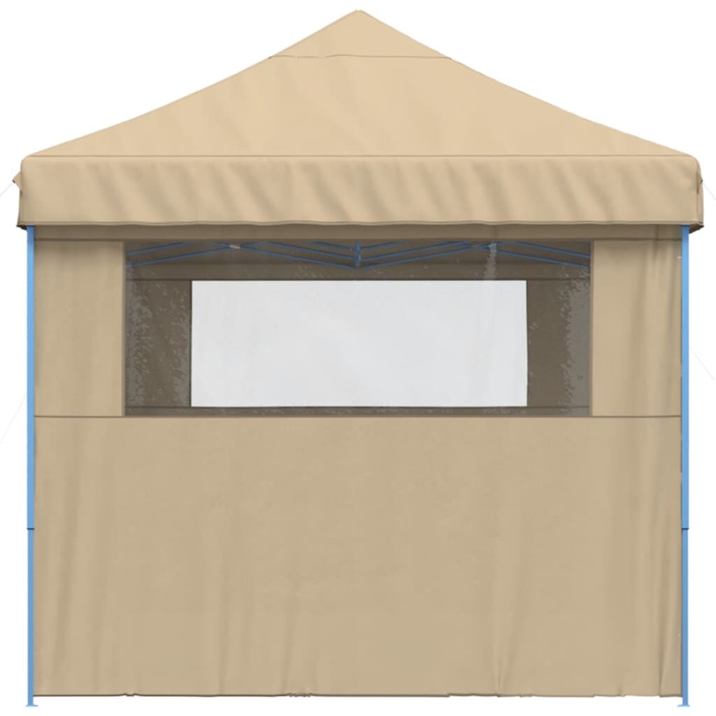 vidaXL Party Tent Beige, Blue
