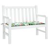 vidaXL Patio Bench Cushion Multicolour 39.4x19.7x1.6" Oxford Fabric