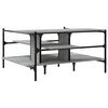 vidaXL Coffee Table Grey Sonoma Engineered Wood Small Coffee Table