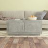 vidaXL Coffee Table Concrete Grey Engineered wood Medium Coffee Table