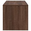 vidaXL TV Cabinet Brown Oak Engineered Wood Medium TV Cabinet