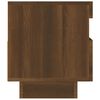 vidaXL TV Cabinet Brown Oak Engineered Wood Medium TV Stand