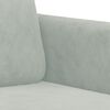vidaXL Sofa Set Light Grey