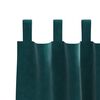 vidaXL Blackout Curtains 2 pcs Dark Green 55.12 x 102.36 in Velvet
