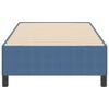vidaXL Bed Frame Blue 35.4" x 78.7" Corduroy fabric