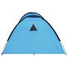 vidaXL Camping Igloo Tent 255.9x94.5x74.8" 8 Person Blue