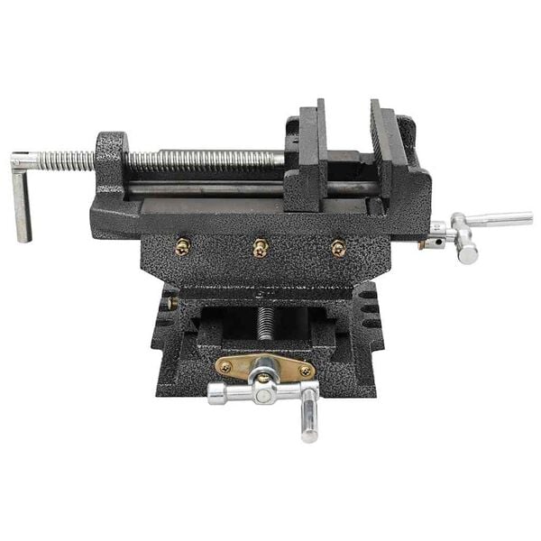 vidaXL Manually Operated Cross Slide Drill Press Vice 5.91 "