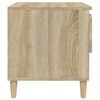 vidaXL Bedside Table Set of 2 Sonoma oak