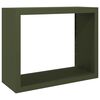 vidaXL Firewood Rack Green 39.4x15.7x31.5" Steel