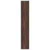 vidaXL Highboard Brown Oak 31.5"x16.7"x98" Engineered Wood