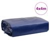 vidaXL Tarpaulin Blue 13.1x13.1' 7.11 oz/ft&sup2;