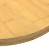 vidaXL Table Top Natural Bamboo Large Durable Bamboo Table Top Round