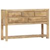 vidaXL Sideboard Natural Solid Mango Wood Medium Sideboard Rectangular