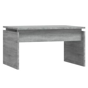 vidaXL Coffee Table Grey Sonoma Engineered wood 26.8 in x 19.7 in x 15 in