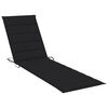 vidaXL Sun Lounger Set of 2 Teak