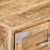 vidaXL Coffee Table Natural Mango Wood Solid Mango Wood Compact