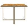 vidaXL Garden Dining Set Beige