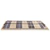 vidaXL Bed Base Natural Beechwood Beechwood frame, birch slats