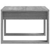 vidaXL Side Table Gray Sonoma Engineered Wood Small Durable Side Table