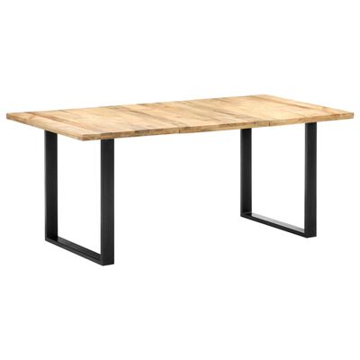 vidaXL Dining Table 70.9"x35.4"x29.9" Solid Mango Wood