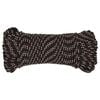 vidaXL Boat Rope Black 0.16 " 1640.4 ' Polypropylene