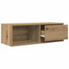vidaXL TV Cabinet Artisan oak Engineered wood Compact Storage