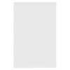 vidaXL Wall Shelf Set of 6 White Engineered wood Medium Wall mounting