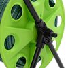 vidaXL Green Hose Reel Cart with Hose Fitting Set 0,5" 164.0 ' PVC