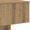 vidaXL Coffee Table Artisan Oak Engineered Wood Regular Coffee Table