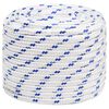 vidaXL Boat Rope White 0.63 " 328.1 ' Polypropylene