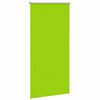 vidaXL Roller Blind Leaves Green 100% Polyester 31.5 x 51.2 in Durable