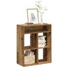 vidaXL Book Cabinet Old wood Engineered wood Medium Shelving
