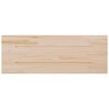 vidaXL Table Top Pine Solid Pine Wood 43.3 x 15.7 x 0.7 in Durable