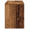 vidaXL Dressing Stool Old Wood Engineered Wood 27.6 x 13.8 x 17.7 in