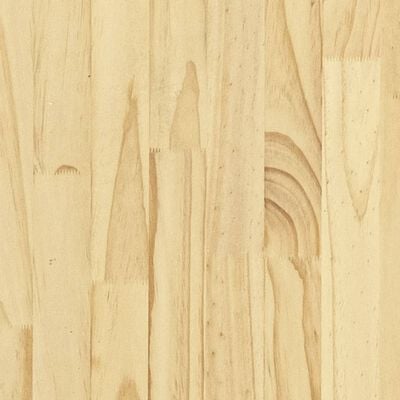 vidaXL 4-Tier Book Cabinet 39.4"x11.8"x55.1" Solid Pine Wood