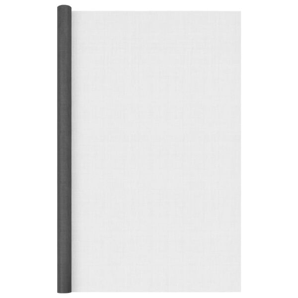 vidaXL Mesh Screen Fiberglass 44.1x787.4" Black