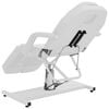 vidaXL Treatment Chair White Faux leather, Iron Large