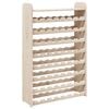 vidaXL Wine Rack with Top Board 28.5x9.8x43.9" Solid Wood Pine