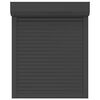 vidaXL Roller Shutter Aluminium 31.5x39.4" Anthracite