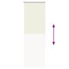 vidaXL Roller Blind Off White 100% polyester, aluminum top rail
