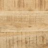vidaXL Wall-mounted TV Cabinet Rough Mango Solid rough mango wood Medium