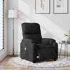vidaXL Electric Massage Recliner Chair Black