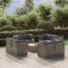 vidaXL Garden Lounge Set Grey