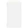 vidaXL Wall Cube Shelves 2 pcs White 10.2"x5.9"x10.2"