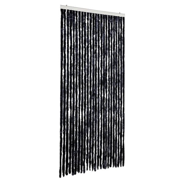 vidaXL Fly Curtain Anthracite 39.4x78.7" Chenille